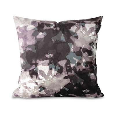 Camouflage Cushion Plum